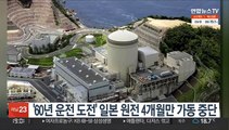 '60년 운전 도전' 일본 원전 4개월 만에 가동 중단