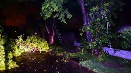 Defesa Civil começa contabilizar estragos deixados pelo temporal em Umuarama