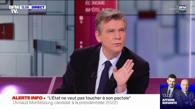Chèque inflation: Arnaud Montebourg estime qu'il y un abus de l'argent de l'État à des fins électorales