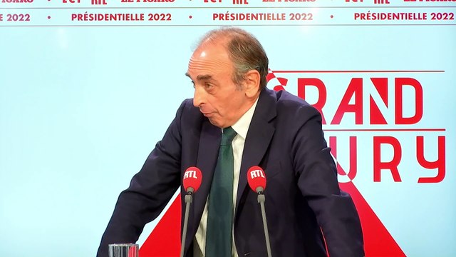 Eric Zemmour est l'invité du Grand Jury