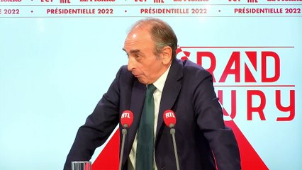 Eric Zemmour est l'invité du Grand Jury