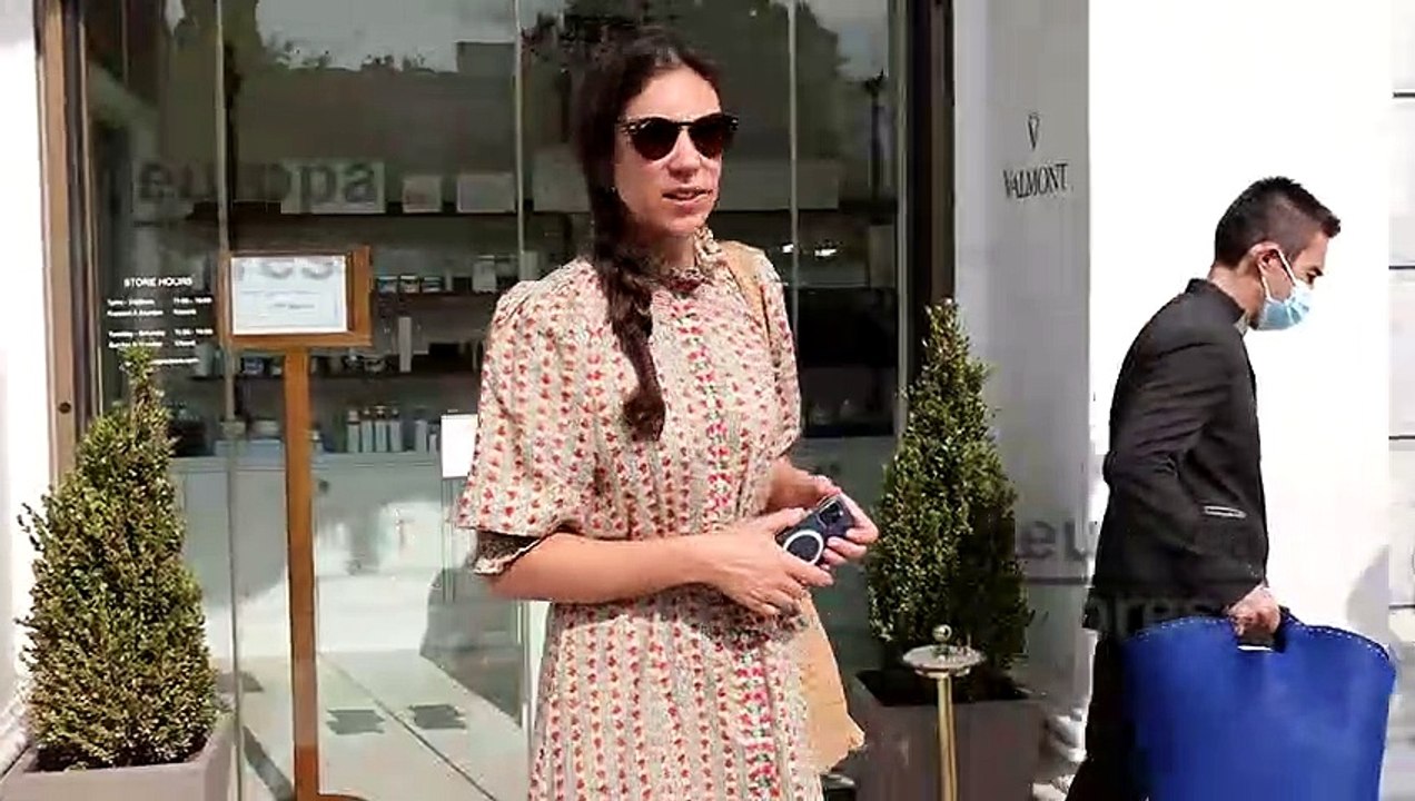Andrea Casiraghi, Tatiana Santo Domingo y Christian de Hannover salen del Hotel