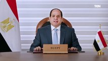 السيسي نصيب الفرد من المياه في مصر لايتجاوز 560 مترا مكعبا سنويا بينما يعرف الفقر المائي على أنه 1000 متر للفرد