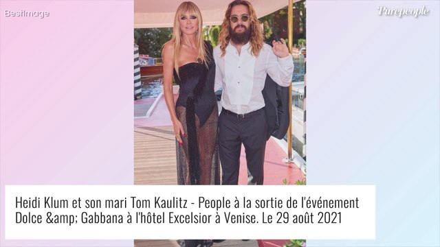 Heidi Klum sublime en dentelle : soirée glamour avec son mari Tom Kaulitz et les Tokyo Hotel