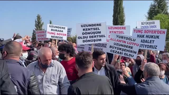 CHP Genel Başkanı Kılıçdaroğlu, Büyükşehir Belediyesini protesto eden mahallelilerle görüştü (1)