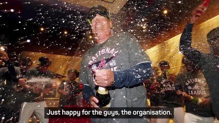 Snitker 'numb' after Braves reach World Series