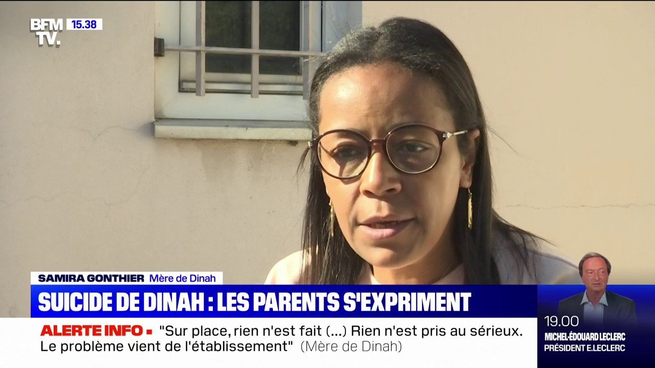 "En classe, on la bousculait": la mère de Dinah, 14 ans, qui s'est suicidée après deux ans de harcèlement, témoigne sur BFMTV
