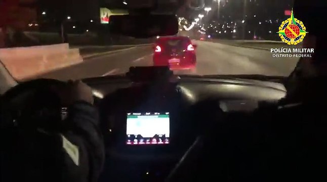 Após acompanhamento em contramão, PMDF prende em flagrante autores de dupla tentativa de homicídio