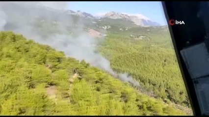 Antalya'da orman yangını kontrol altına alındı