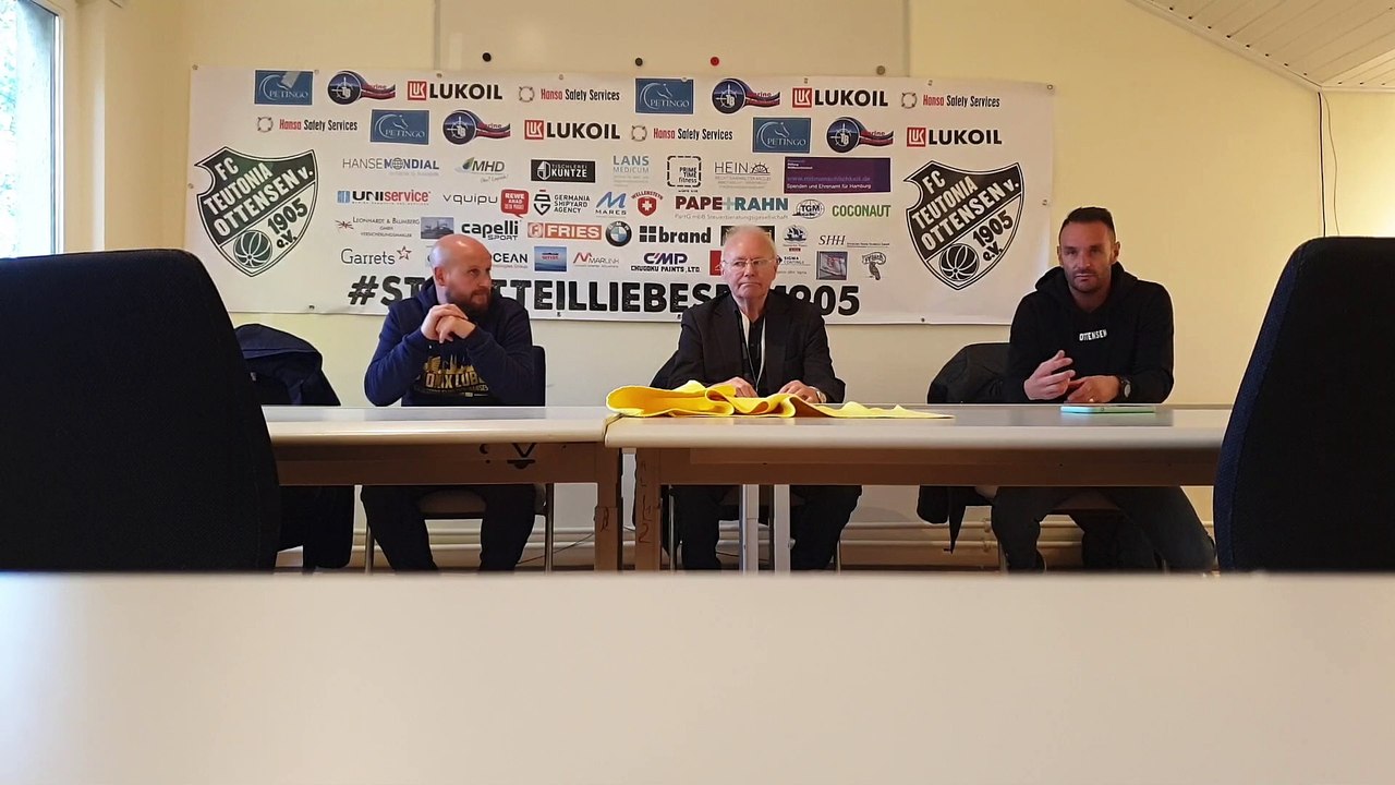 Deutliche Worte: Dietmar Hirsch spricht Klartext - die PK nach dem Remis gegen Phönix.