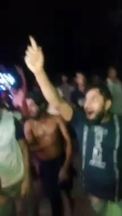 Comilla is a procession of people insulting the Holy Quran