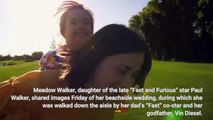 Paul Walker’s daughter Meadow walked down the aisle by Vin Diesel