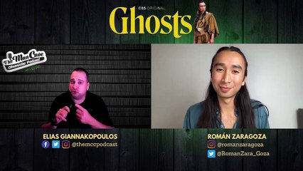 Román Zaragoza talks about his role as Sasappis on CBS' 'Ghosts'