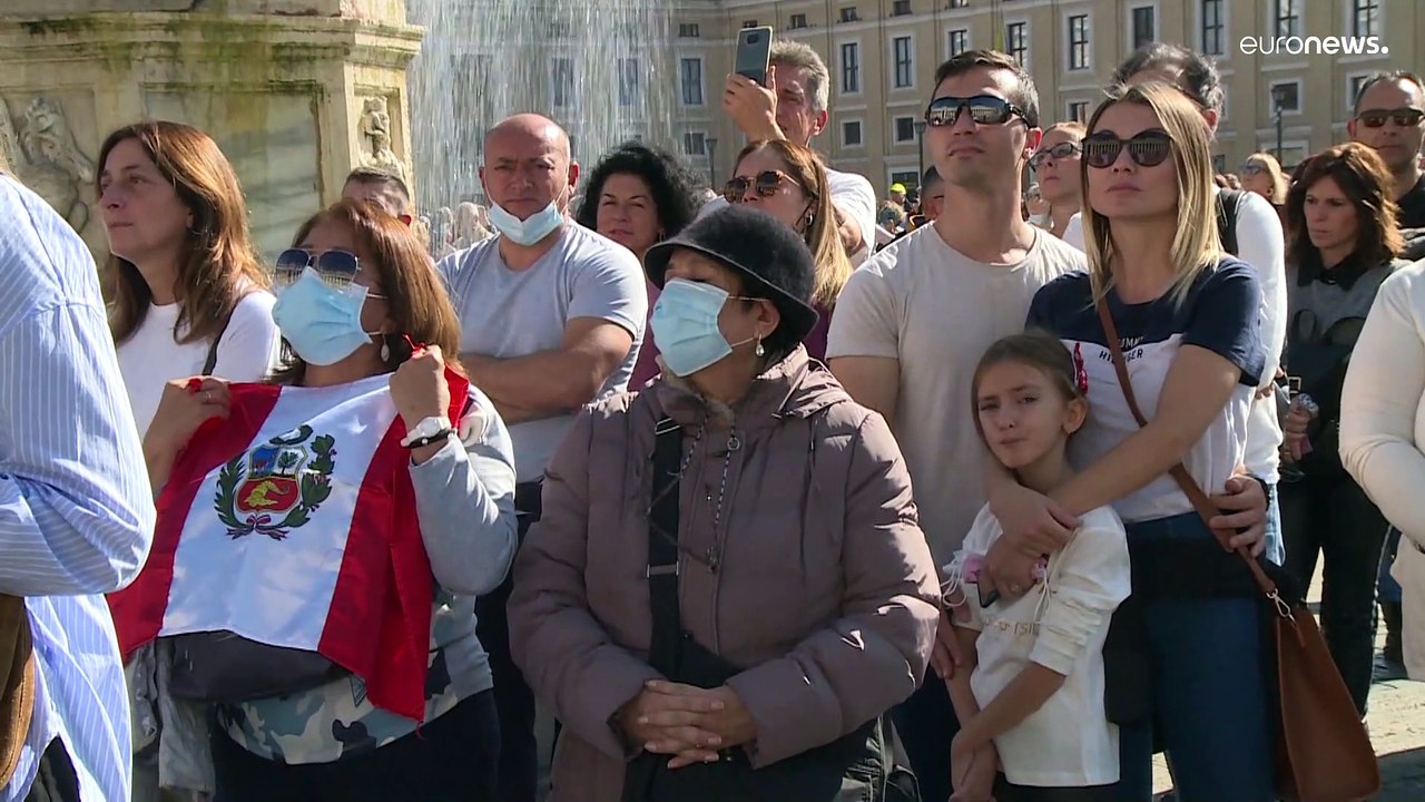 A bevándorlók mellett emelt szót a pápa
