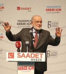 Saadet Partisi Genel Başkanı Karamollaoğlu, Kocaeli'de konuştu