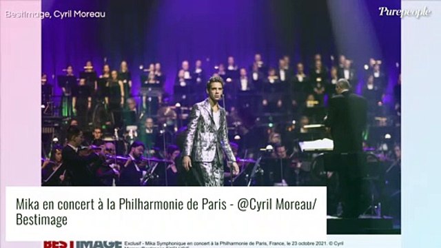 Mika à la Philharmonie de Paris : carton plein pour son concert symphonique, en même temps que The Voice