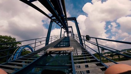 Batman: The Ride (Six Flags Over Georgia - Atlanta, GA) - 4K Roller Coaster POV Video