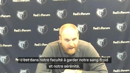 Grizzlies - Jenkins : “Nous avons su garder notre sang-froid”