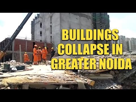 Three Dead, Several Feared Trapped After Building Collapses In Greater Noida