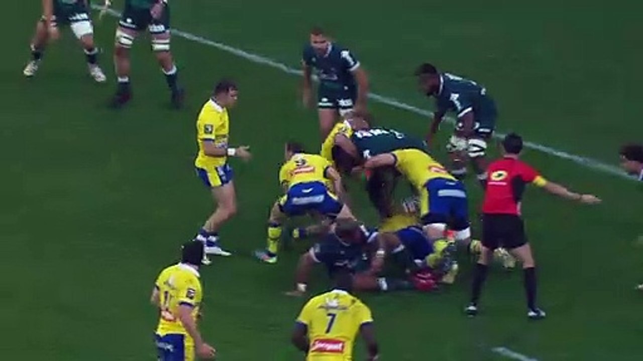 TOP 14 - Essai de Alivereti RAKA (ASM) - ASM Clermont Auvergne - Section Paloise - J08 - Saison 2021/2022