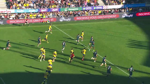 TOP 14 - Essai de Alivereti RAKA 2 (ASM) - ASM Clermont Auvergne - Section Paloise - J08 - Saison 2021/2022