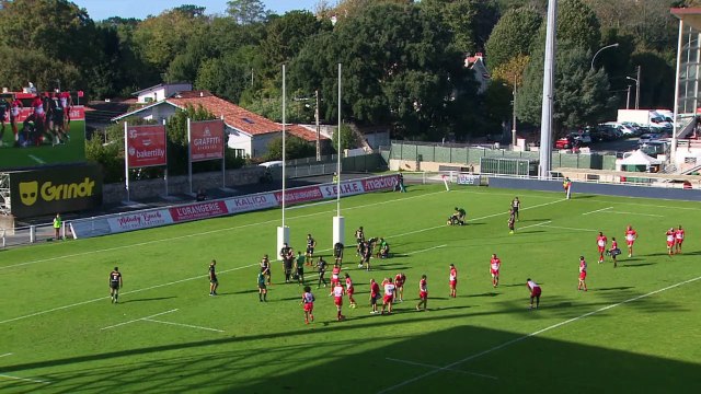 TOP 14 - Essai de Francis SAILI (BO) - Biarritz Olympique - CA Brive - J08 - Saison 2021/2022