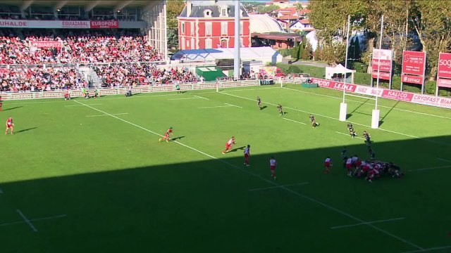 TOP 14 - Essai de John DYER (BO) - Biarritz Olympique - CA Brive - J08 - Saison 2021/2022