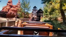 Big Thunder Mountain Roller Coaster (Disneyland Theme Park, California) - 4K Roller Coaster POV - Back Row