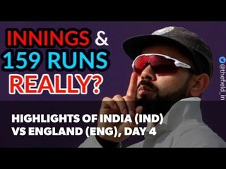 2nd Test (Lord’s) Day 4: Highlights from India (IND) vs England (ENG)