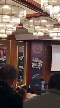 TÜGVA'nın 'yemini' ortaya çıktı: Bilal Erdoğan kürsüdeyken Biz TÜGVA erleri diye marş okudular