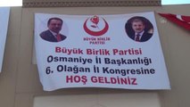 BBP Genel BaşkanıDestici, partisinin Osmaniye İl Kongresinde konuştu
