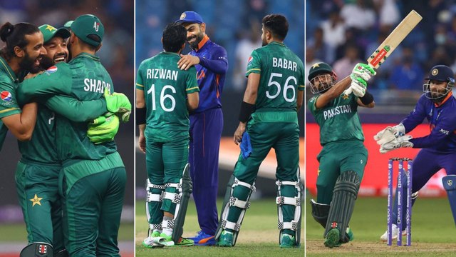 India Vs Pakistan Highlights, PAK win by 10 wickets, beat IND for the 1st time in WC history