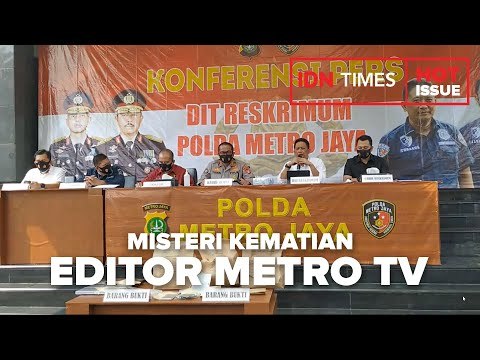 TERUNGKAP! Editor Metro TV Yodi Prabowo Meninggal Bukan karena Dibunuh
