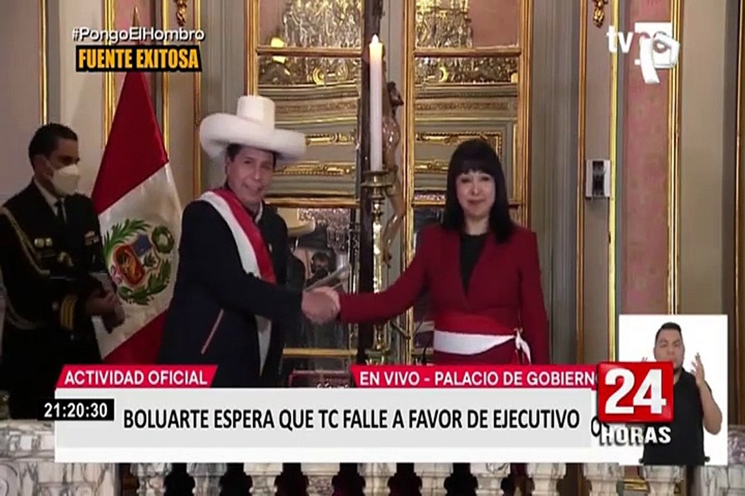 Dina Boluarte se pronunció sobre voto de confianza y demanda de inconstitucionalidad presentada por el Ejecutivo