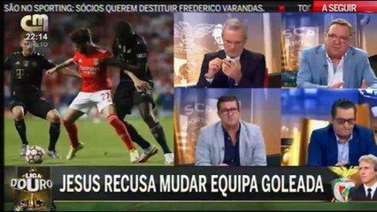 OCTAVIO LOPES AFIRMA BENFICA MERECIA TER LEVADO POR 10 FRENTE  AO BAYERN