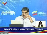 Presidente Maduro presentó balance general de la situación del Covid-19 en el país