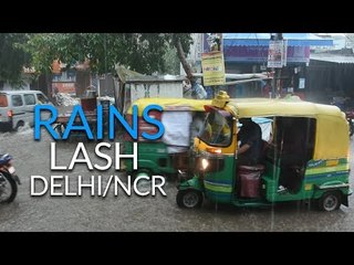 Rains continued to lash Delhi and neighbouring areas for second consecutive day on Friday