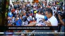 teleSUR Noticias 17:30 24-10: Migrantes avanzan en su trayecto hacia Ciudad México