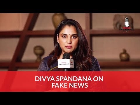 Outlook SpeakOut: Divya Spandana explains how to counter fake news on social media
