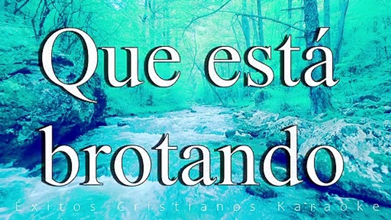 Hay una fuente en mí PISTA -Sólo PIANO - Tonalidad E Para MUJER - Éxitos Cristianos Karaoke