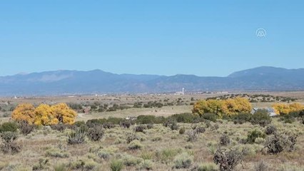 New Mexico'daki 'Rust' filminin çekildiği set