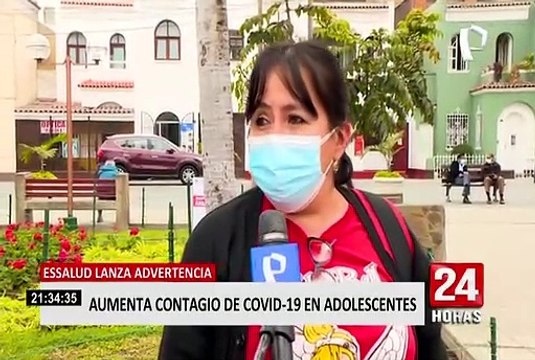 Covid-19: EsSalud revela incremento de contagios en adolescentes