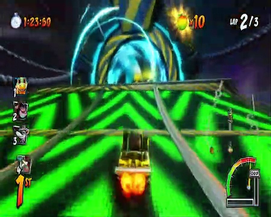 Hyper Spaceway Nintendo Switch Gameplay - Crash Team Racing Nitro- Fueled