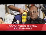 Govt Cuts Fuel Prices By Rs 2.50 Per Litre
