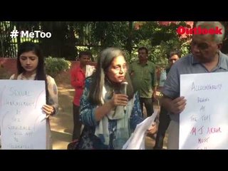 #MeToo: Journalists hold protest in Delhi