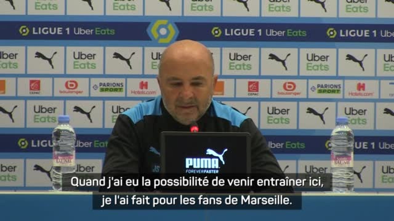 Classique -  Sampaoli : "Je suis venu pour les fans qui sont les meilleurs de France"