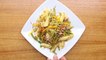 Low carb Keto pasta recipe with turkey and asparagus for weight loss