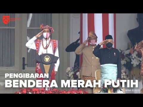 UPACARA PENGIBARAN BENDERA HUT KE-75 RI