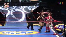Dark Silueta, Princesa Sugehit, Reyna Isis vs Team Ice Ribbon - CMLL Oct 10 2021