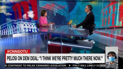 Nancy Pelosi briefly forgets Donald Trump's name on CNN's 'State of the Union'